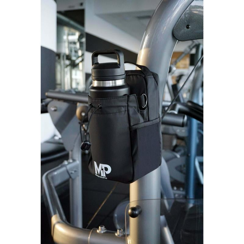 Magnetic Black Gym Bag